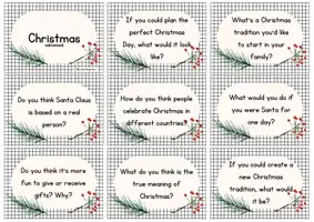 Vorschau - Spiele - Stop and Swap Cards - Conversation Cards - Christmas advanced - Seite 1