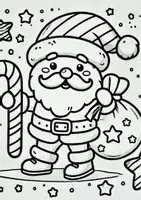 Vorschau - Mal- und Bastelvorlagen - Pauker Kreativ – Weihnachtliche Ausmalbilder für kleine Künstler (50x) - Seite 1