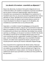 Aperçu - Feuilles d'exercices - Compréhension de lecture - txt argumentatif - Page 1