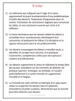 Aperçu - Feuilles d'exercices - Compréhension de lecture - txt argumentatif - Page 2
