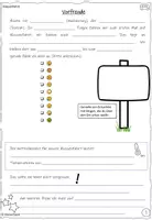 Vorschau - Arbeitsblätter - Klassenfahrtstagebuch, Reisetagebuch, erste Klassenfahrt - Seite 2