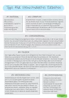 Vorschau - Arbeitsblätter - Lernplan Klassenarbeit - Seite 1