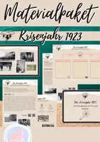 Vorschau - Stundenentwürfe - Weimarer Republik: Das Krisenjahr 1923 - Deckblatt