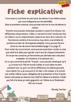 Aperçu - Fiches - Fiche de Suivi CLASSE - Page de couverture