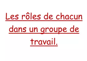 Aperçu - Apprentissages en autonomie - Travail en groupes en sciences expérimentales (rôles- évaluation) - Page 2