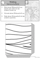 Vorschau - Arbeitsblätter - Gemeinschaftsbild / Kooperatives Poster - "Der Schrei" von Edvard Munch - Seite 2
