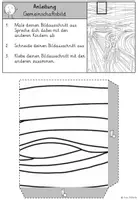 Vorschau - Arbeitsblätter - Gemeinschaftsbild / Kooperatives Poster - "Der Schrei" von Edvard Munch - Seite 3