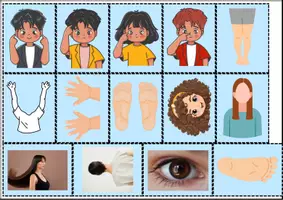 Vista previa - Juegos / Gamificación - Body and face Board game and vocabulary - página 3