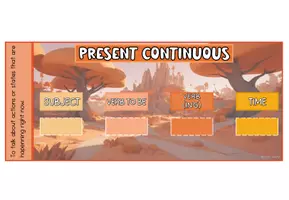 anteprima - Materiale interattivo - Present Continuous Verb Conjugator - Pagina 2
