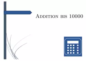 Vorschau - Arbeitsblätter - Addition bis 10000 | Mathematik | Grundschule | 26 Spalten - Seite 1