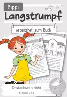 Vorschau - Unterrichtsreihen - Pippi Langstrumpf | Arbeitsheft zum Buch - Deckblatt
