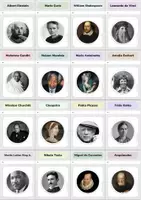 Vista previa - Unidades / Secuencias / Situaciones de Aprendizaje - Pack 32 personajes históricos - Incluye teoría, ejercicios y juego de cartas - página 1