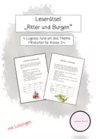 Vorschau - Quiz - Leserätsel "Mittelalter" (Logicals) - Deckblatt
