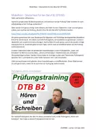 Vorschau - Unterrichtsreihen - Lernen mit Uwe: Deutsch-Test für den Beruf B2 Hören und Schreiben - Deckblatt