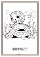 Aperçu - Autre type de ressources - book de coloriage sur les animaux - Page 3