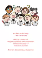 Vorschau - Anderer Materialtyp - Ich lieb den Frühling zweistimmig für Glockenspiele - Deckblatt