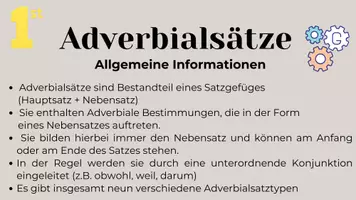Vorschau - Arbeitsblätter - Adverbialsätze, Subjekt- und Objektsätze - Seite 2