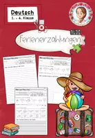 Vorschau - Arbeitsblätter - Ferienerzählung schreiben | Schreibanlass Schulstart Klasse 1-4 - Deckblatt