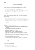Vorschau - Test - Arbeit / Test Satzglieder (Subjekt, Prädikat, Objekte, Prädikativ, Adv. Best.) - Deckblatt