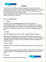 Vorschau - Stundenentwürfe - Simamaka-Bewegungslied mit QR-Code - Seite 1