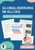 Vorschau - Arbeitsblätter - Globalisierung im Alltag - Deckblatt