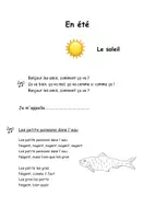 Aperçu - Préparation de séance / Séance complète - Lecon 1 : Les vacances d'été - Page de couverture