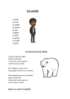Aperçu - Préparation de séance / Séance complète - Lecon 2 : Apprendre les parties du corps - Page de couverture