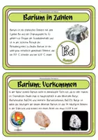 Vorschau - Stundenentwürfe - Erdalkalimetalle: Barium Wissenskartei Steckbrief Quizze - Seite 3
