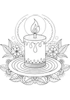 Vorschau - Arbeitsblätter - Ausmalbilder Thema Weihnachten - Grundschule - Bastelvorlagen - Seite 3