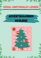 Vorschau - Aufgabenkarten - Adventskalender Resilienz - Deckblatt