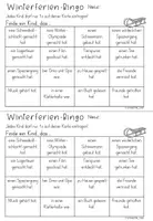 Vorschau - Arbeitsblätter - Winterferien Bingo (1.-4. Klasse) - Seite 3