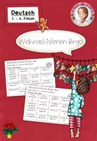 Vorschau - Arbeitsblätter - Weihnachtsferien Bingo (1.-4. Klasse) - Deckblatt
