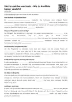 Vorschau - Arbeitsblätter - Empathie - Arbeitsblätter mit Erklärvideos, Lückentexten und Übungen - Seite 1