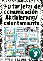 Vorschau - Spiele - calentamiento - 70 tarjetas de comunicación - 1.-2. Jahr Anfangsunterricht - Seite 2