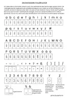 Vorschau - selbst erstellte Schriftarten - Brüche und Mathe Font, DE und AT, FrauZBruch, kommerzielle Nutzung - Seite 1
