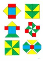 Vorschau - Arbeitsblätter - Materialpaket Geometrie Formen - Seite 3