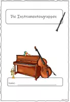 Vorschau - Arbeitsblätter - Instrumentengruppen Broschüre und Bildkarten - Seite 2