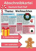 Vorschau - Unterrichtsreihen - Materialpaket - Lesen Weihnachten - DaZ/DaF, Deutsch, Sachunterricht - Seite 1