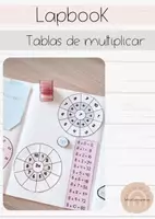 Vista previa - Tarjetas / Manipulativos - LAPBOOK tablas de multiplicar - Portada