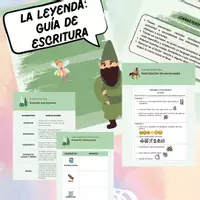 Vista previa - Tarjetas / Manipulativos - GUÍA DE ESCRITURA: LA LEYENDA - Portada