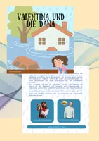 Vorschau - Fördermaterial/Inklusion - Valentina und die Dana - Lekture - Deckblatt