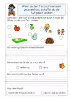 Vorschau - Stationenlernen - Leseverständnis Materialpaket, Leseverstehen mit Aufgaben - Seite 3