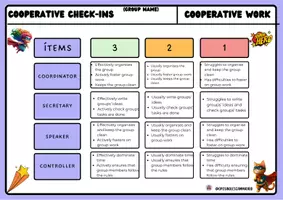 Vista previa - Hojas de trabajo - COOPERATIVE PACK 🏆 - página 3