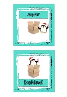 Vorschau - Spiele - Prepositions of Location Flashcards / Pinguin / Christmas - Seite 3