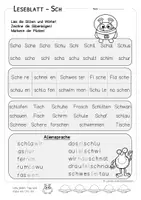 Vorschau - Arbeitsblätter - Leseblätter zu Karibu 1 (Version 2024) – in deutscher Fibelschrift (Teil 2) | Lesetraining & Arbeitsblätter für Klasse 1 - Seite 2