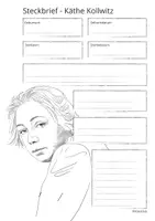 Vorschau - Arbeitsblätter - Künstler Steckbrief Käthe Kollwitz - Seite 2