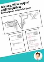 Vorschau - Arbeitsblätter - 90 min konzentrierter Unterricht zum Thema Leistung und Wirkungsgrad - Deckblatt