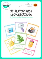 Vista previa - Refuerzo / NEE / Materiales de apoyo - 38 FLASCHCARDS LECTOESCRITURA - Portada