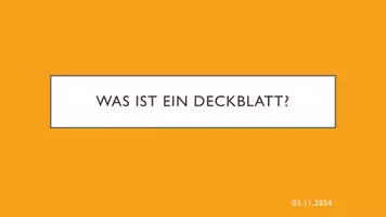 Vorschau - Mal- und Bastelvorlagen - Französisch - Deckblatt & PPT 1. Stunde - Seite 1