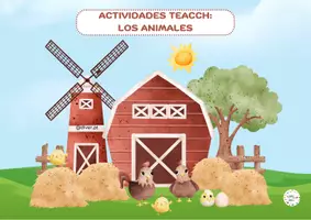 Vista previa - Unidades / Secuencias / Situaciones de Aprendizaje - MATERIAL TEACCH:LOS ANIMALES LA GRANJA - Portada
